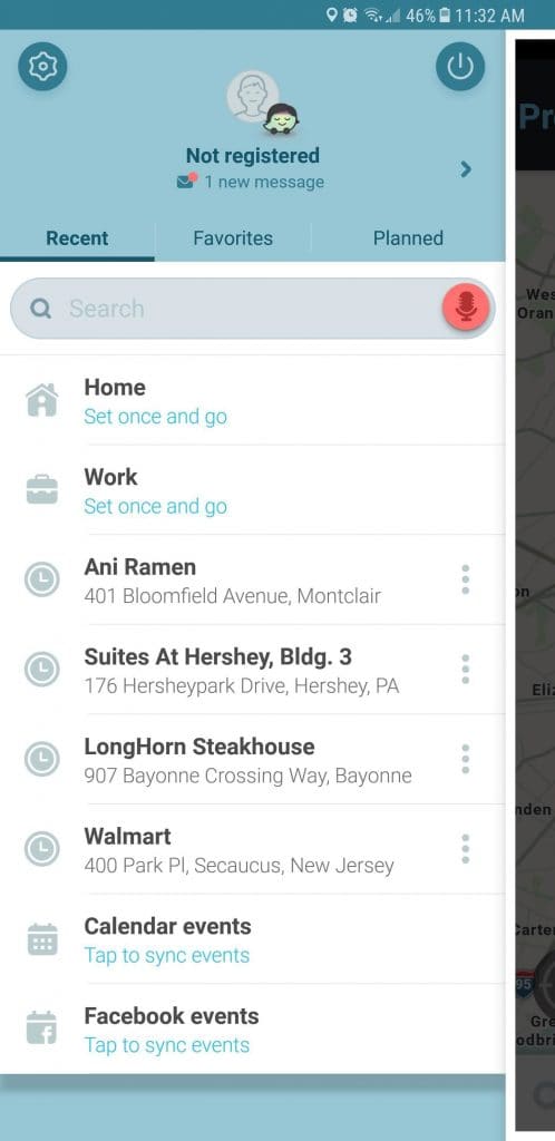 بخش dashboard در Waze روش دانلود نقشه راه ها برای استفاده آفلاین ویز Waze