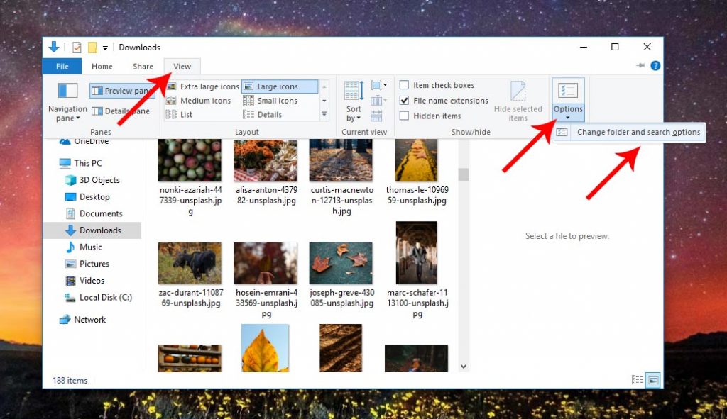 روش نمایش فایل های پنهان شده در ویندوز 10,فایل پنهان ویندوز 10, فایل های مخفی در ویندوز 10,فایل hidden ویندوز 10,نمایش فایل پنهان در ویندوز 10