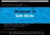 روش بوت کردن ویندوز 10 به حالت Safe Mode