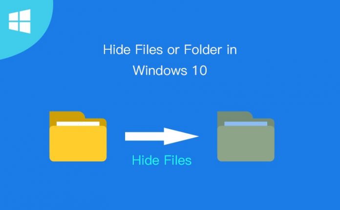 آموزش پنهان سازی فایل و پوشه در ویندوز 10