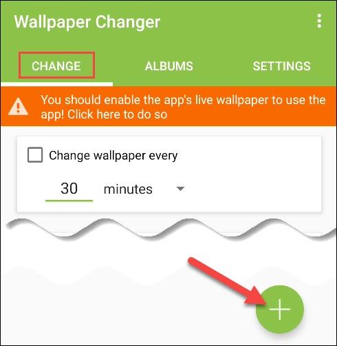 اپلیکیشن Wallpaper Changer در اندروید