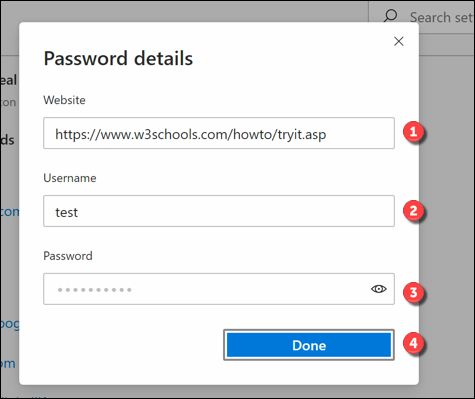 روش ویرایش رمز های عبور ذخیره شده در مرورگر مایکروسافت اج Edge