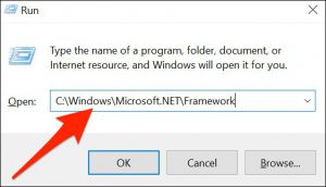 روش پیدا کردن نسخه NET Framework در File Explorer 
