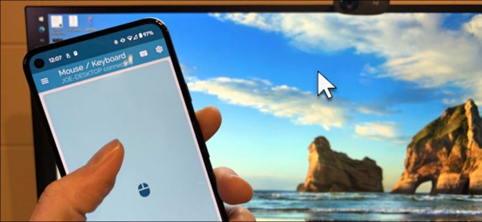 روش استفاده از تلفن هوشمند اندرویدی به عنوان موس و کیبورد بلوتوثی در ویندوز 10