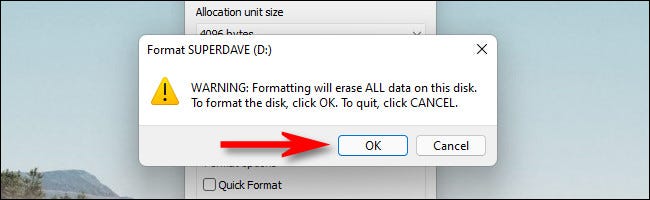 روش فرمت کردن هارد درایو و یا اس اس دی SSD در ویندوز 11