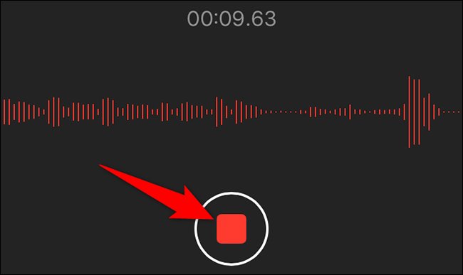 روش ضبط صدا با برنامه یادداشت های صوتی در آیفون