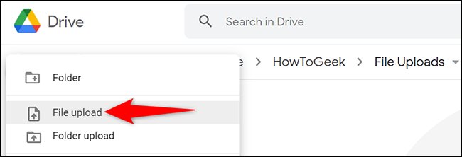روش آپلود کردن فایل ها در گوگل درایو Google Drive از طریق دسکتاپ