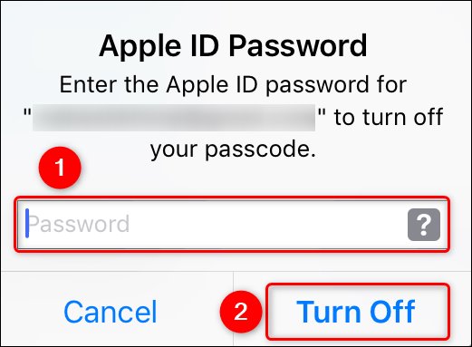 روش غیر فعال و خاموش کردن پسورد Passcode در آیفون