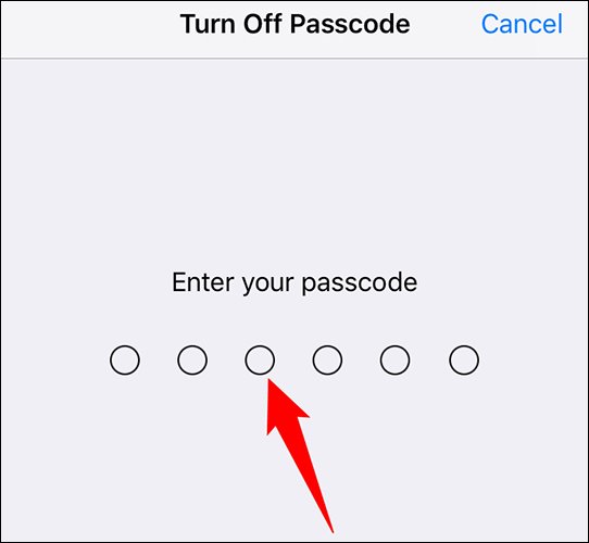 روش غیر فعال و خاموش کردن پسورد Passcode در آیفون