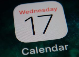 روش حذف کردن تقویم Calendars در آیفون