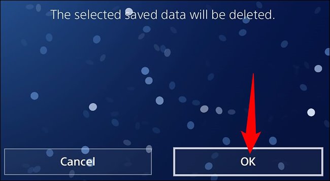 روش حذف کردن اطلاعات ذخیره شده بازی در PS4 